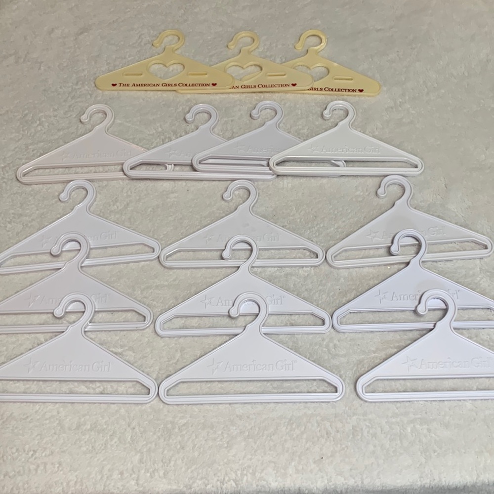 16 American Girl Hangers